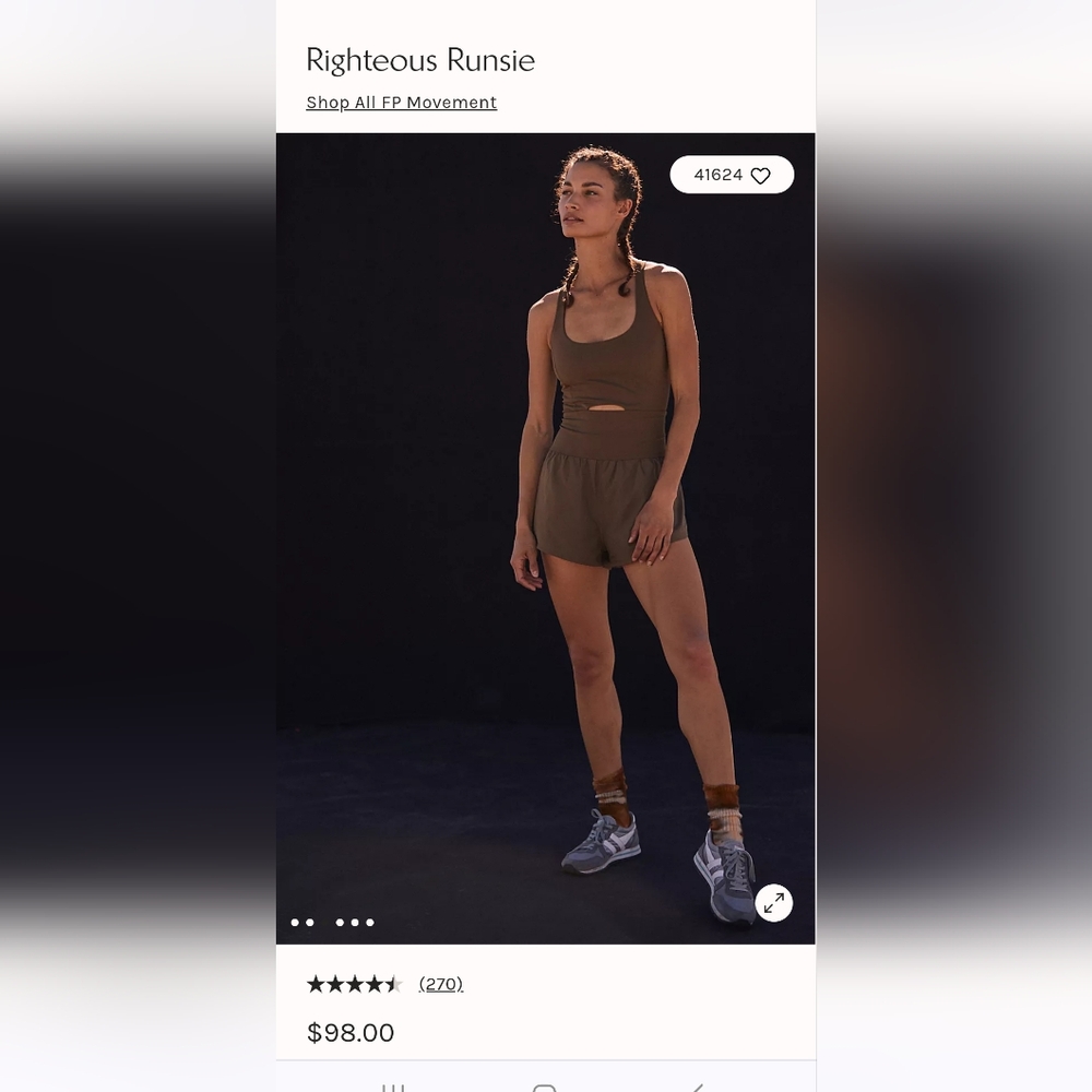 Free People Movement Righteous Runsie